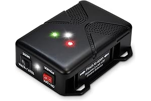 Battery Powered Rodent Repellent Under Hood Mouse Deterrent Ultrasonic Animal Repeller