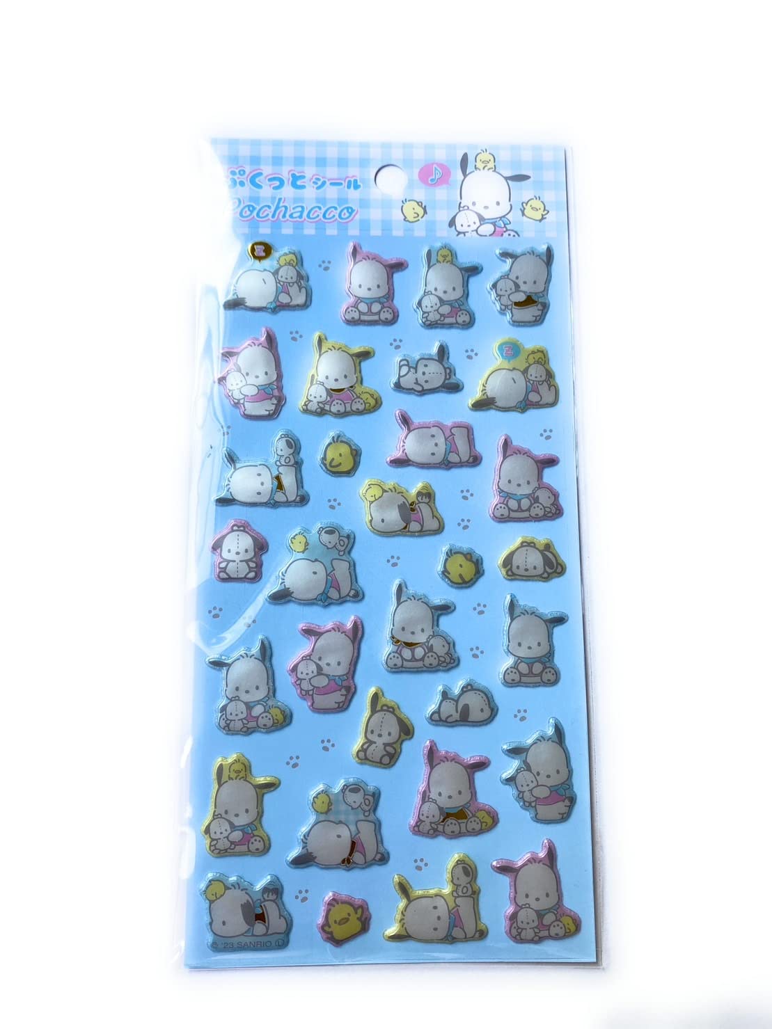 ポッコポコ　シール Amazon | ぷくっとシール ポチャッコ | シール・ステッカー | 文房具