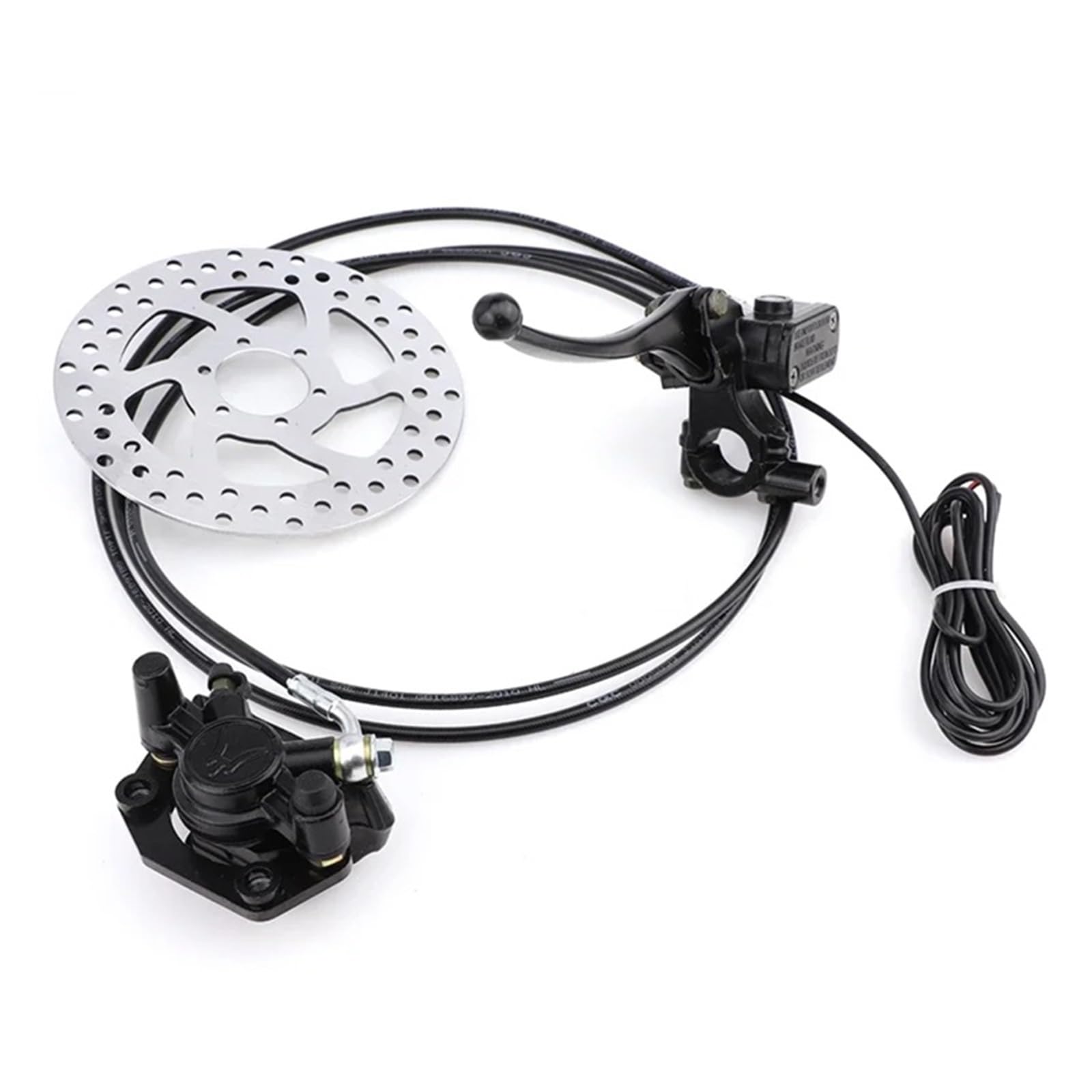 Haysxvr Rear Brake Set Front And Rear Brakes Hydraulic Disc Brake Pump Assembly Fit For Citycoco Harley Electric Scooter Forward Brake Pump(Rear Brake Set)