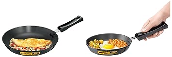 Hawkins - L01 Futura Hard Anodised Frying Pan, 18Cm L10 Futura Hard Anodised Frying Pan, 25Cm