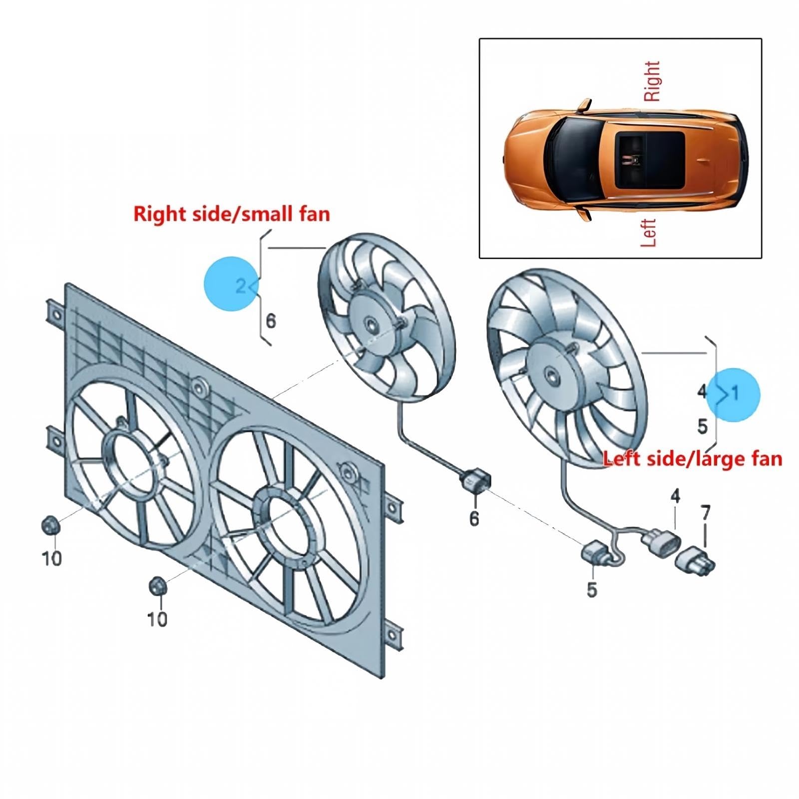 Auto Ventilador Refrigeración Para A1