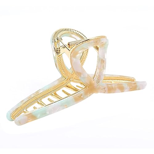 Miniatura 8 de Pinzas para el cabello grueso, paquete de 4 pinzas de gelatina extra grandes para mujeres, accesorios para el cabello de 4.75 pulgadas para mujeres