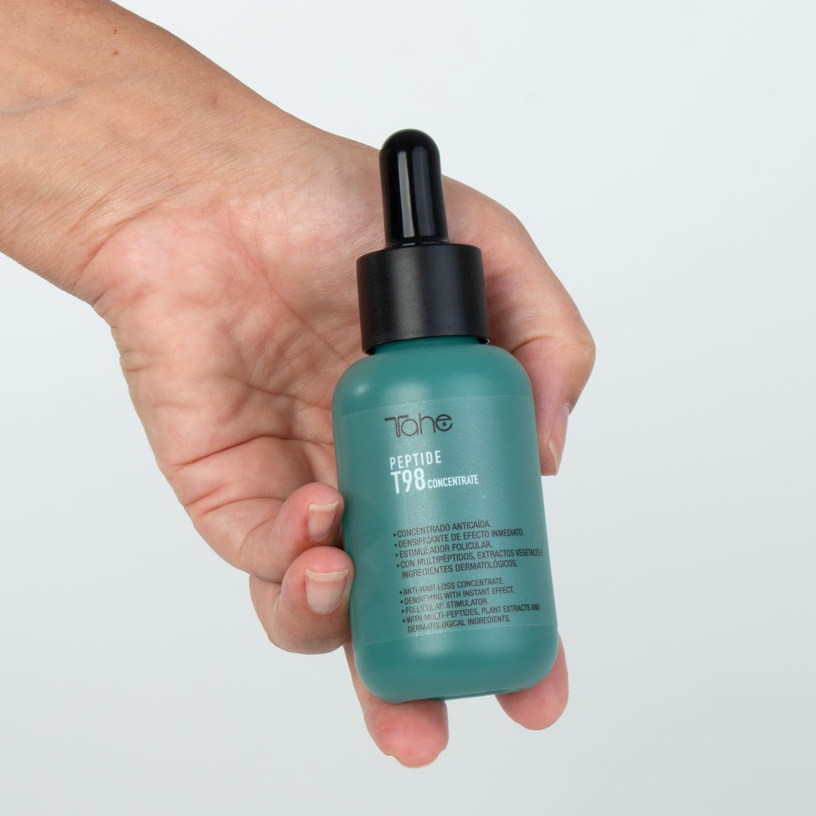 Tahe Peptide T98 Tratamiento concentrado anticaída capilar densificante con multipéptidos de efecto inmediato (50 ml (Paquete de 1))