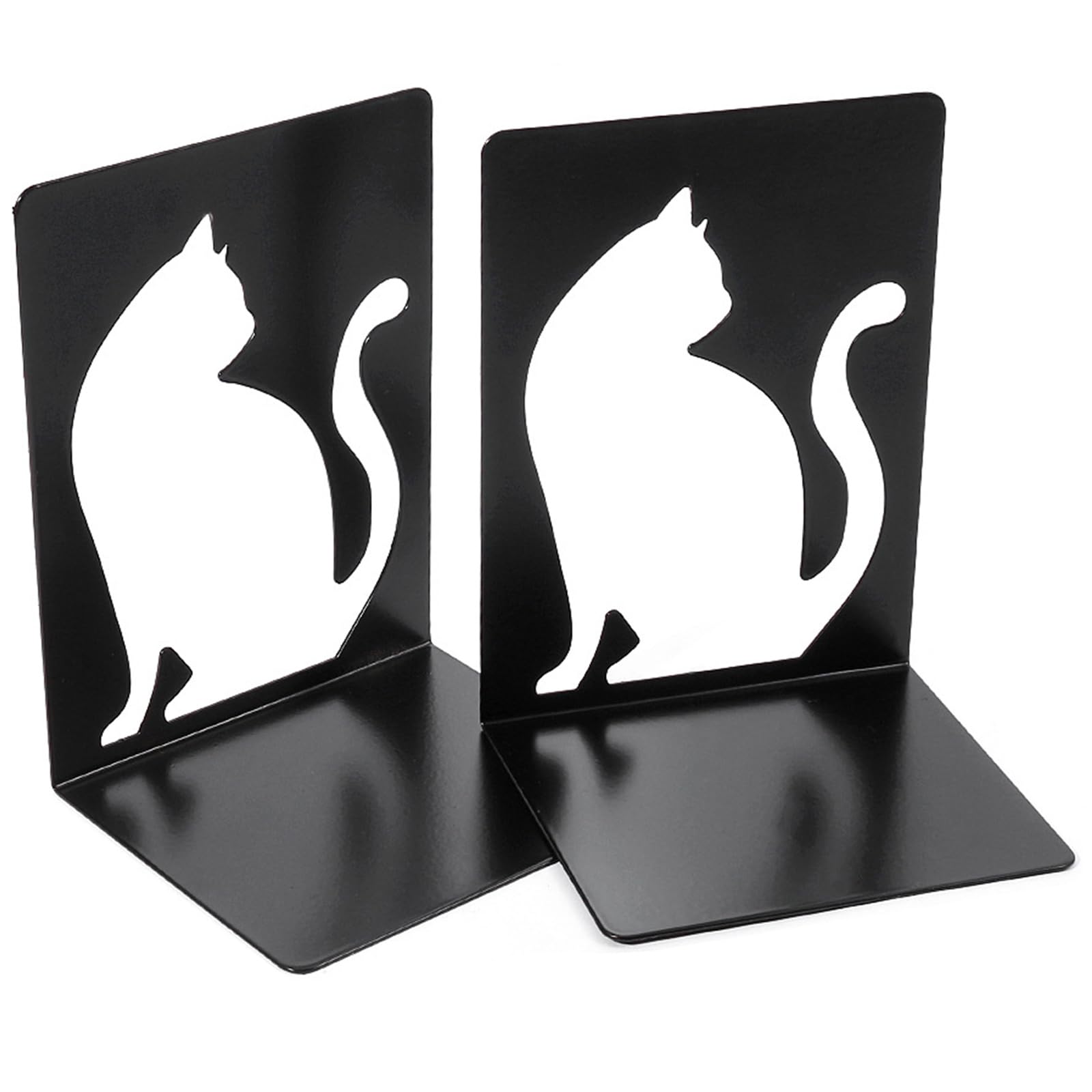 Bookend Metal Bookshelf for Book Decoration, Music Notes, Display Creative Book Display Stand