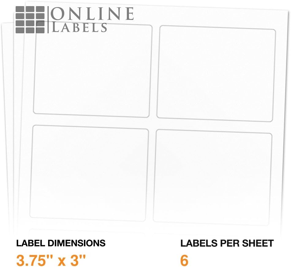 Beer Bottle Labels - 3.75 x 3 - Pack of 600 Label Sets, 100 Sheets - Inkjet/Laser Printer - Online Labels - Image 2