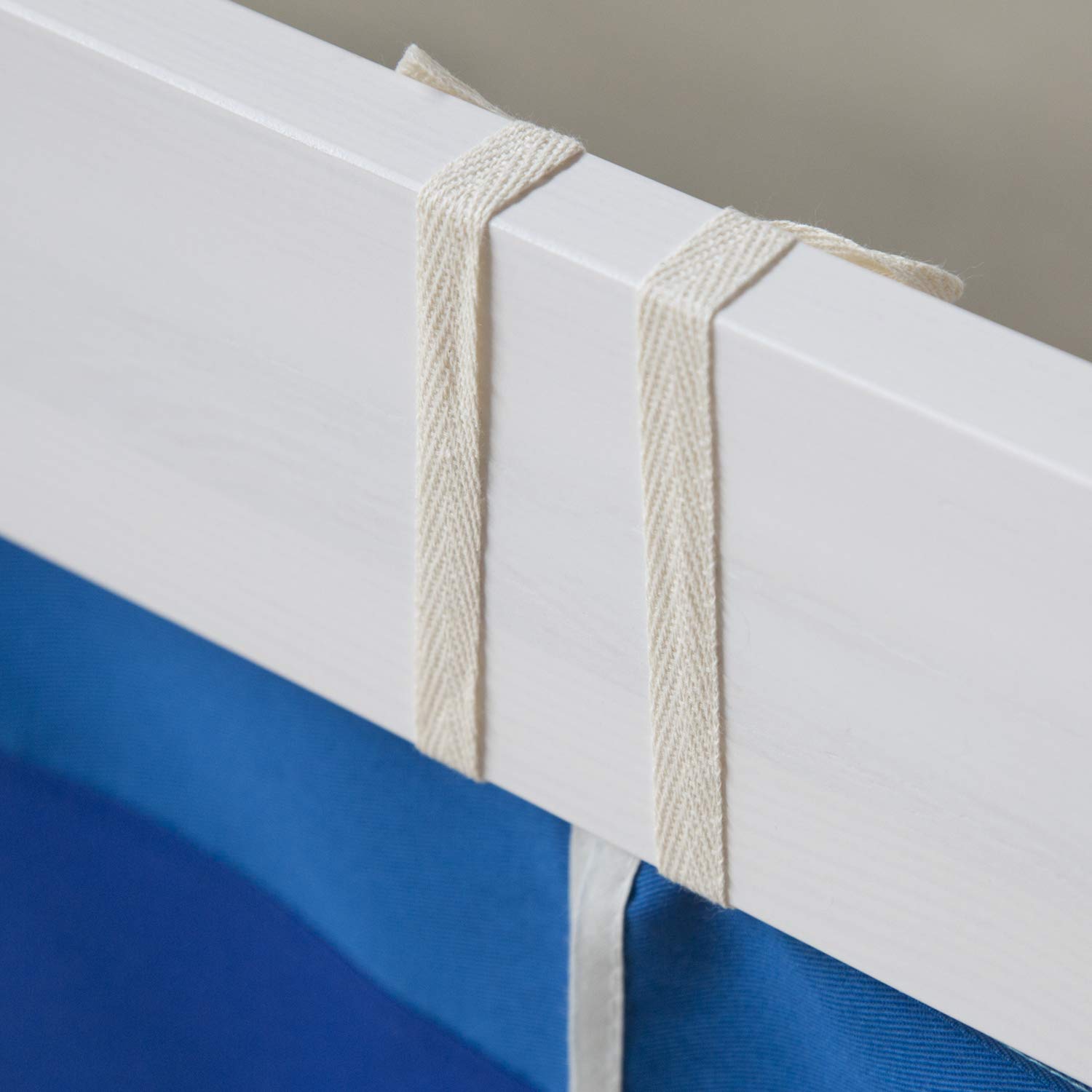 Rideau de lit bleu pour lit mezzanine HS4U