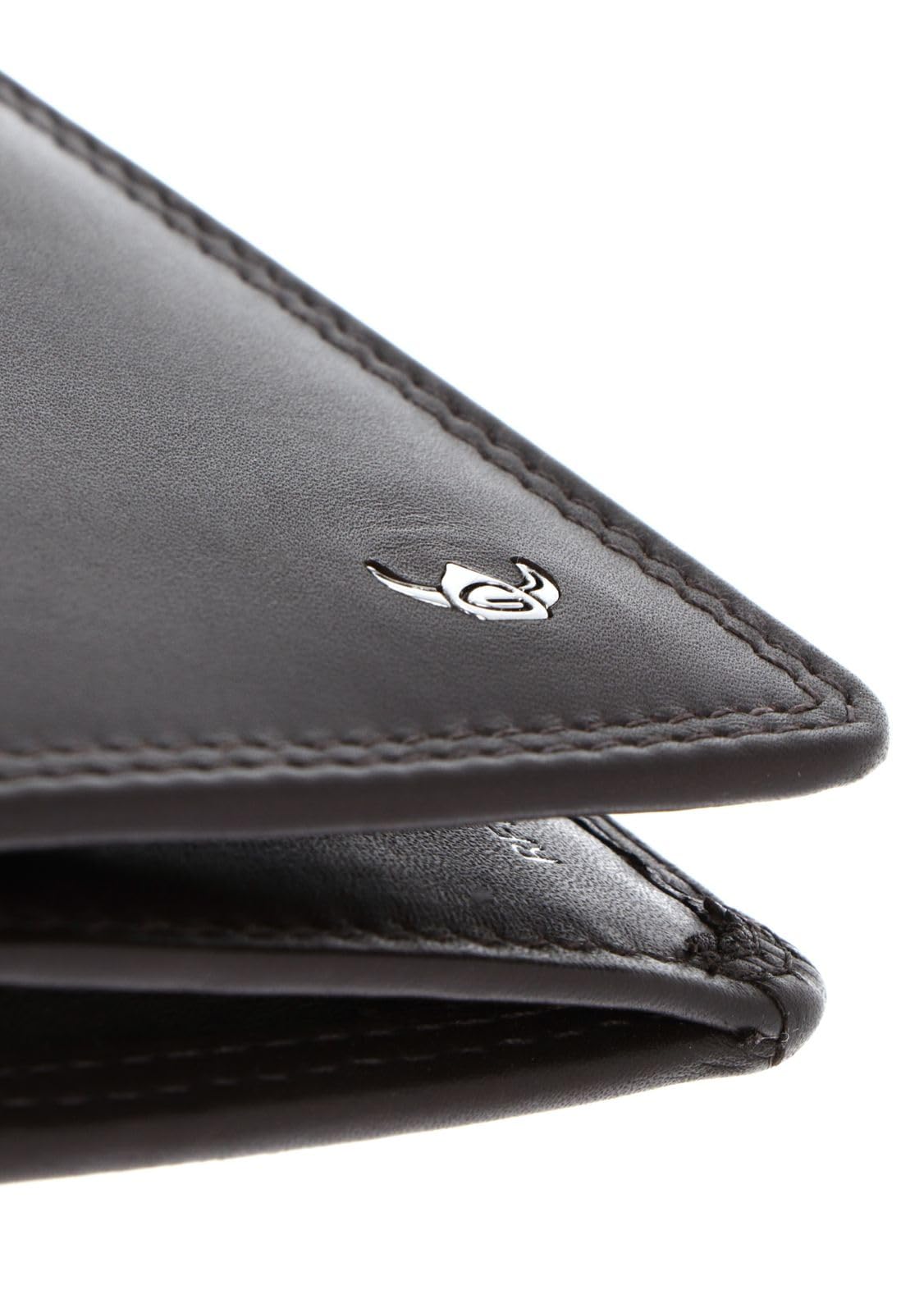Golden Head RFID Protect Brieftasche mit RV 4042 Polo, Dunkelbraun, Taille unique, Klasyczny i elegancki