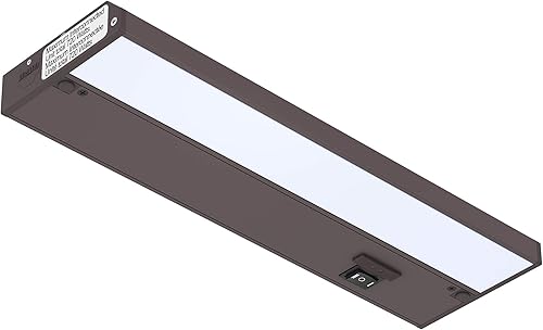 Miniatura 10 de Luz LED GetInLight, regulable, con certificación ETL, para debajo de los armarios, con 3 niveles de color blanco cálido 2,700 K, blanco suave 3,000