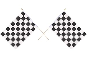 Beistle Checkered Rayon Flags