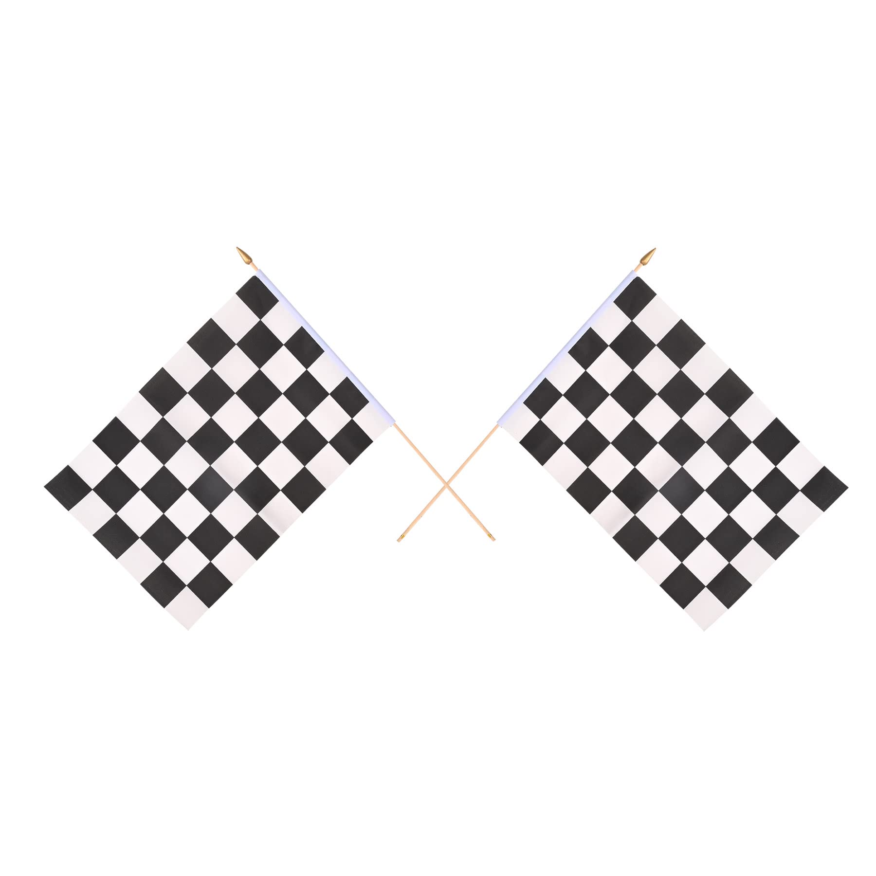 Drapeau en tissu noir/blanc parfait pour animer vos soirées et grands événements
