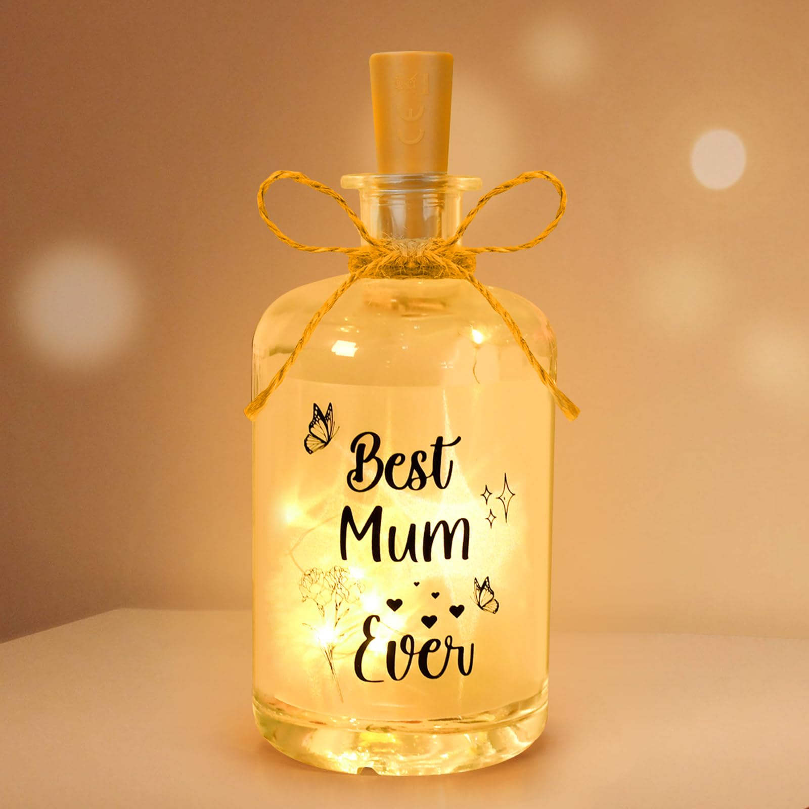 Mothers Day Gifts for Mum,LED Bottle Lights,Mum Birthday Gifts for Stepmum