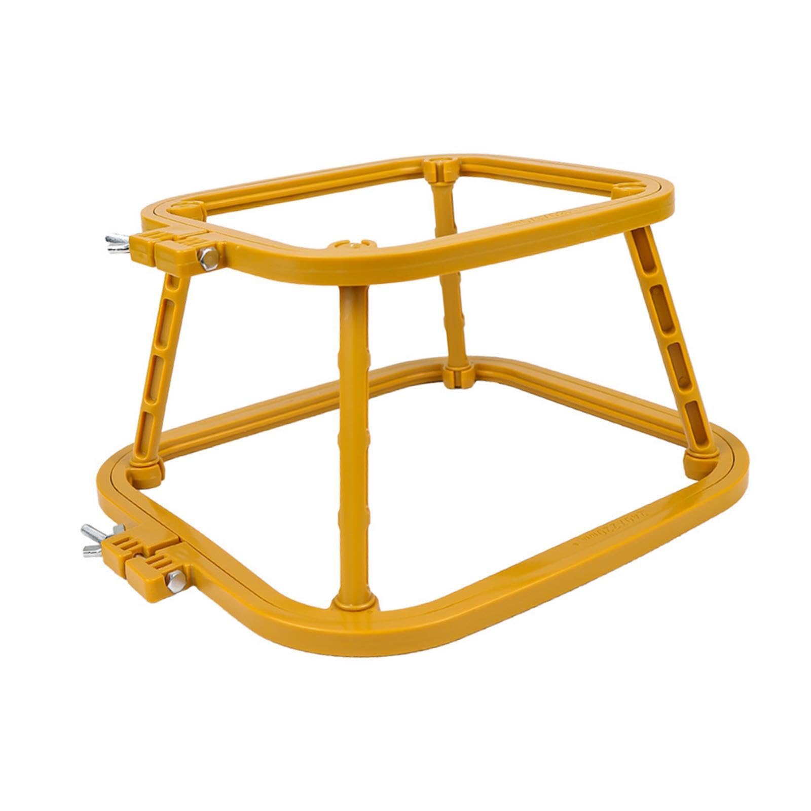 Bastidor de Bordado Multifuncional de Costura con Soporte de Mesa Ajustable Herramienta Ligera para Proyectos de Punto Manual Adecuado para Adultos