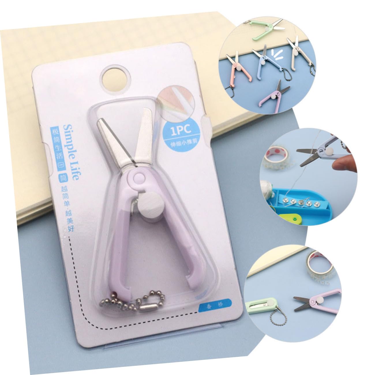SHINEOFI Lot De 20 Ciseaux De Broderie Ciseaux Pour Tissu De Coupe-Fil Mini De Couture De Coupe De Tissu De Broderie Abs