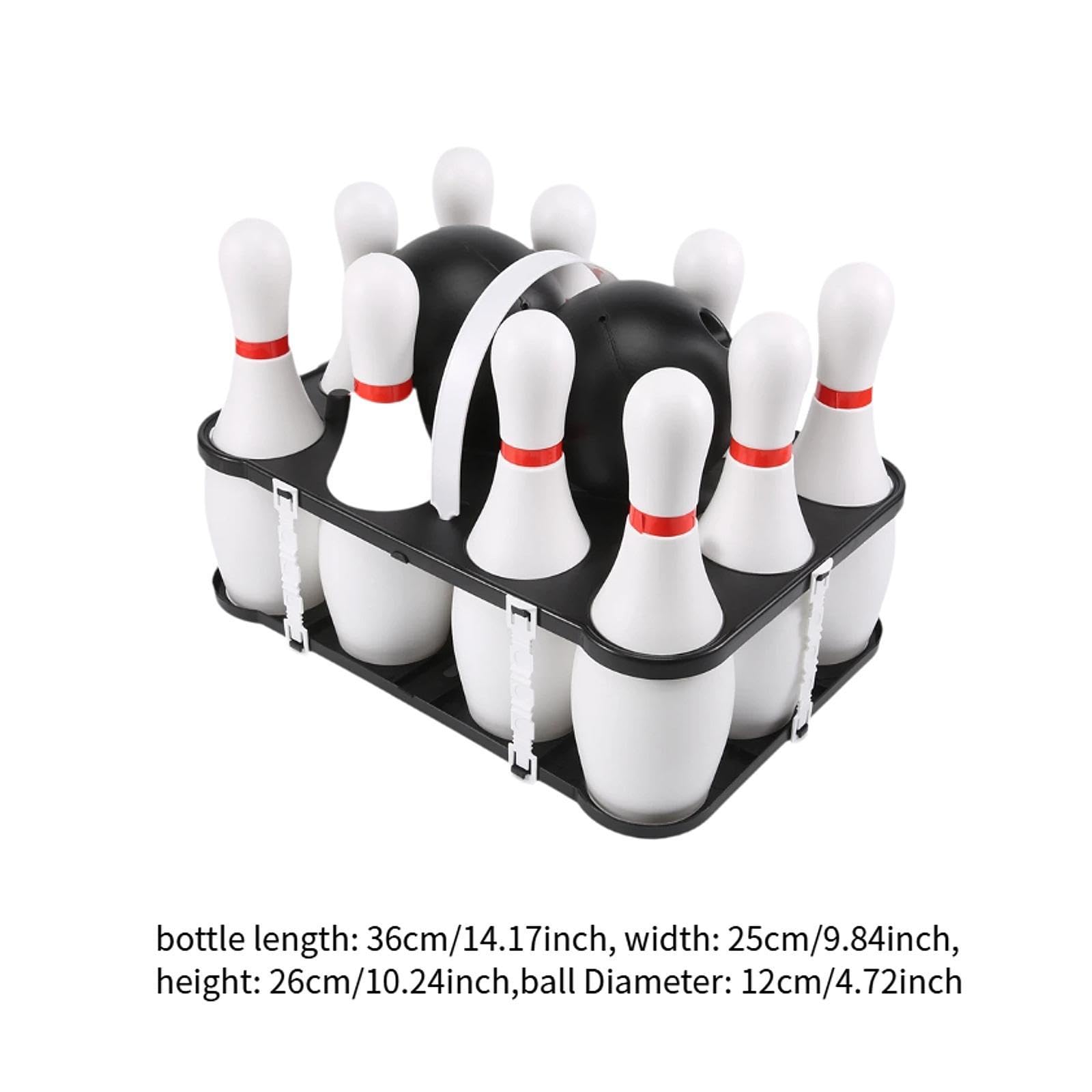 Lern Bowling Set für Kinder mit Kegeln Und Kugeln für Jungen