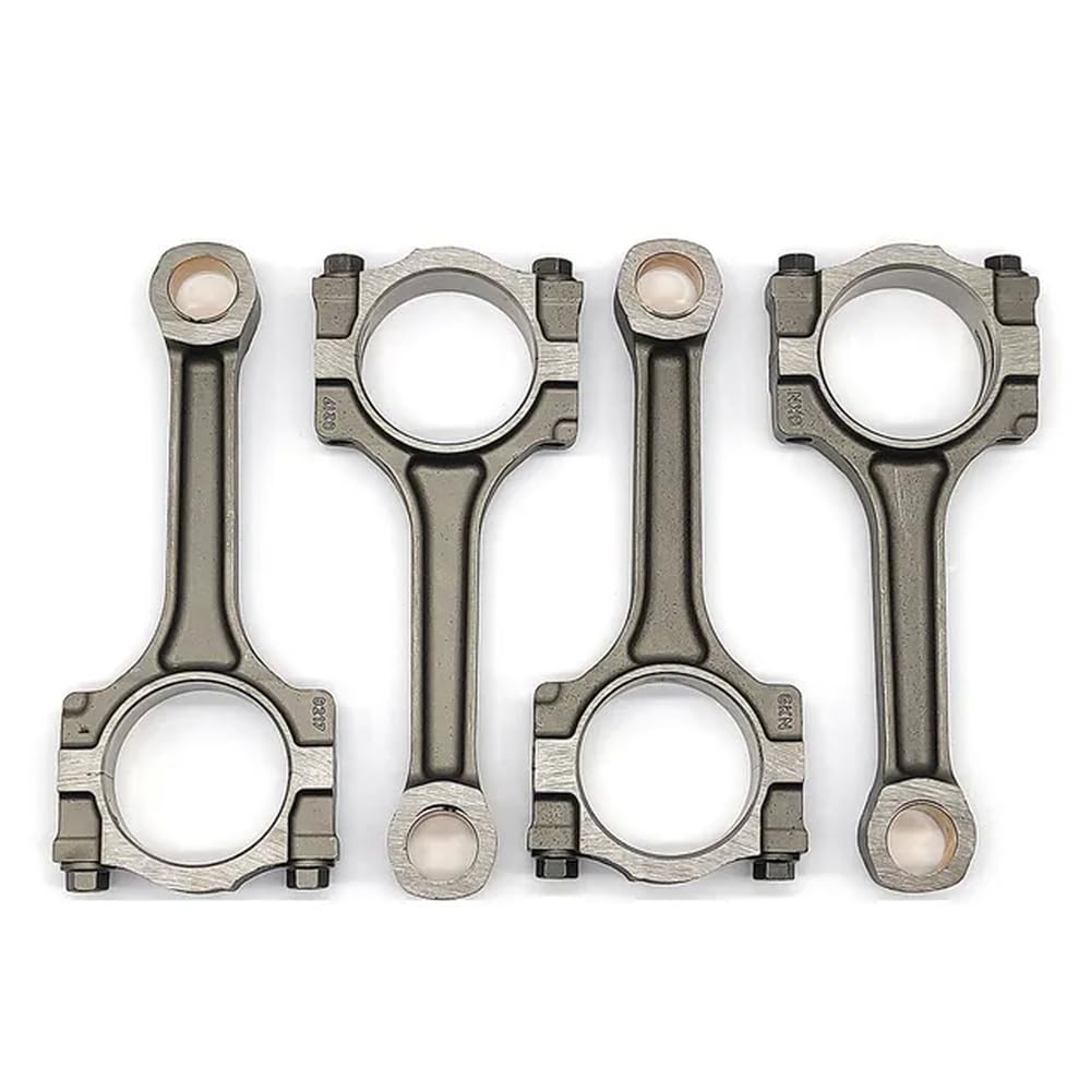 4 Stück 12654958 Pleuel Kompatibel mit 2,4 l 4-Zylinder-Motor kompatibel mit Lacrosse 2010 2011 2012 2013 2014 2015 2016