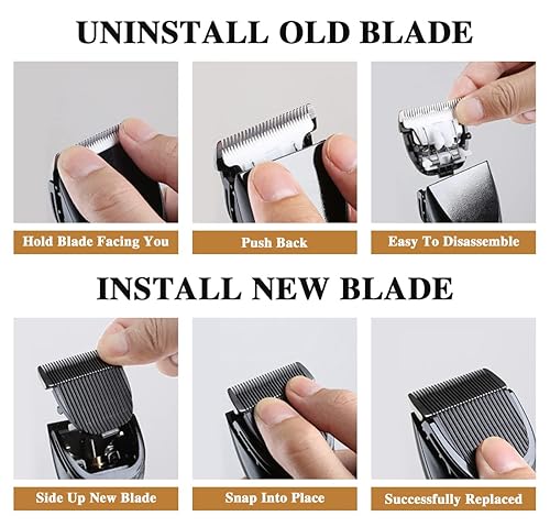 Miniatura 6 de Paquete de 2 cuchillas de repuesto para cortadora de césped Manscaped The Lawn Mower Electric Groin, cuchillas de repuesto higiénicas compatibles