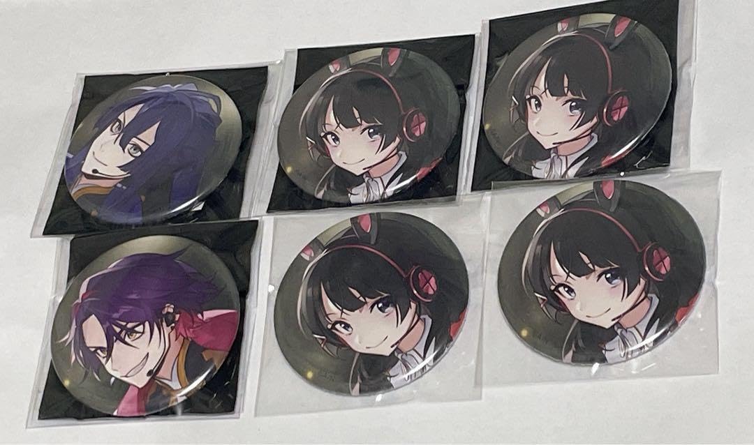 月ノ美兎 SYMPHONIA 缶バッジ にじさんじ 月ノ美兎 痛バ 缶