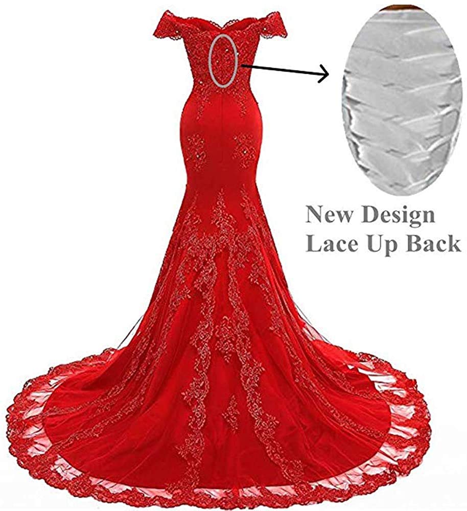 Abito da sera da donna in pizzo sirena perline paillettes paillettes abito maniche
