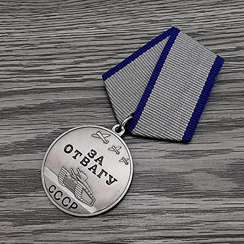 FTYYSWL Sovjet Bravery Medal, Sovjet CCCP Medaille Replica, Tank Badge Collection, militaire medaillegeschenken, oorlog… - Image 3