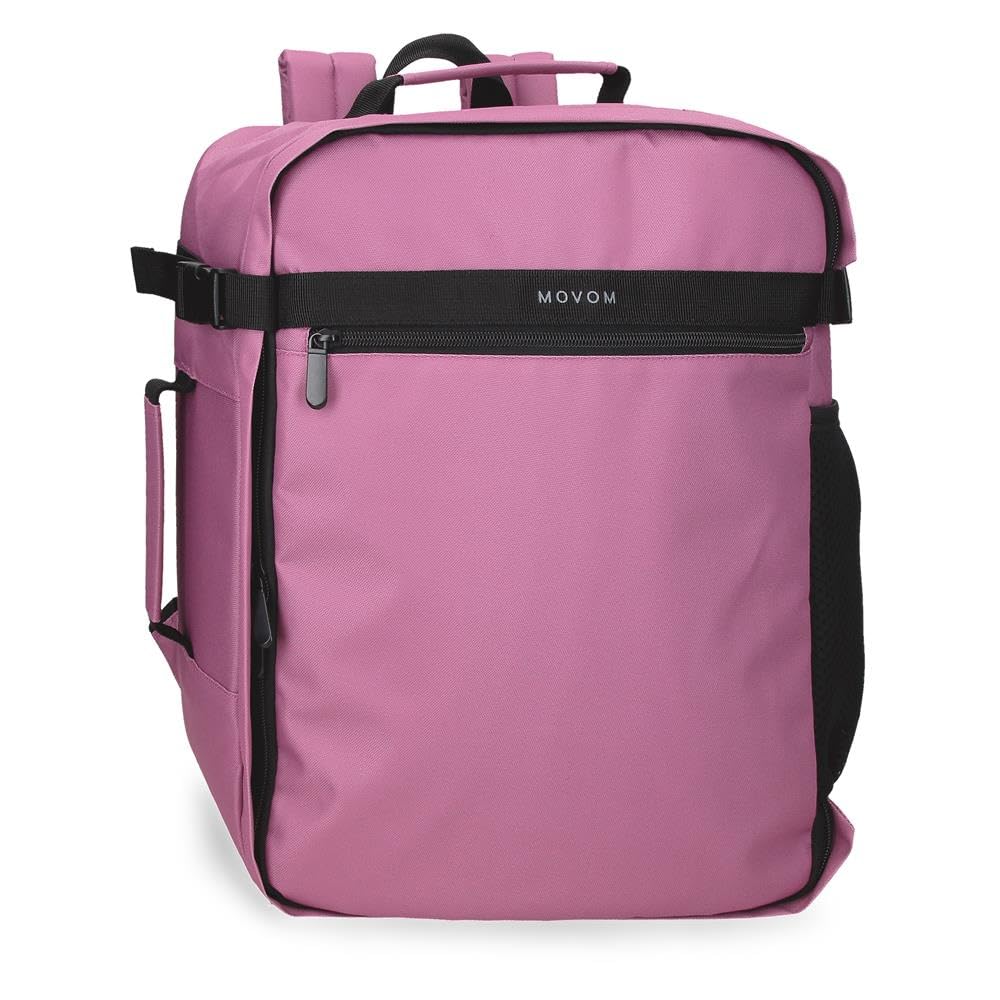 Movom Foster Laptop Cabin Backpack 15.6 inch Pink 30x40x20 cm Polyester 24L