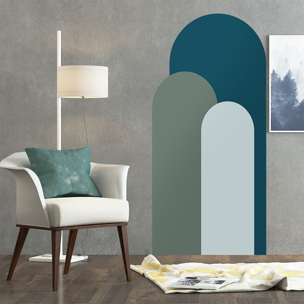 Uonlytech Adesivi Adesivi Decalcomania Della Parete Ad Forma Geometrica Buccia E Carta Parati Autoadesiva Adesivo Rimovibile Decorazione Murale Boho Per Soggiorno