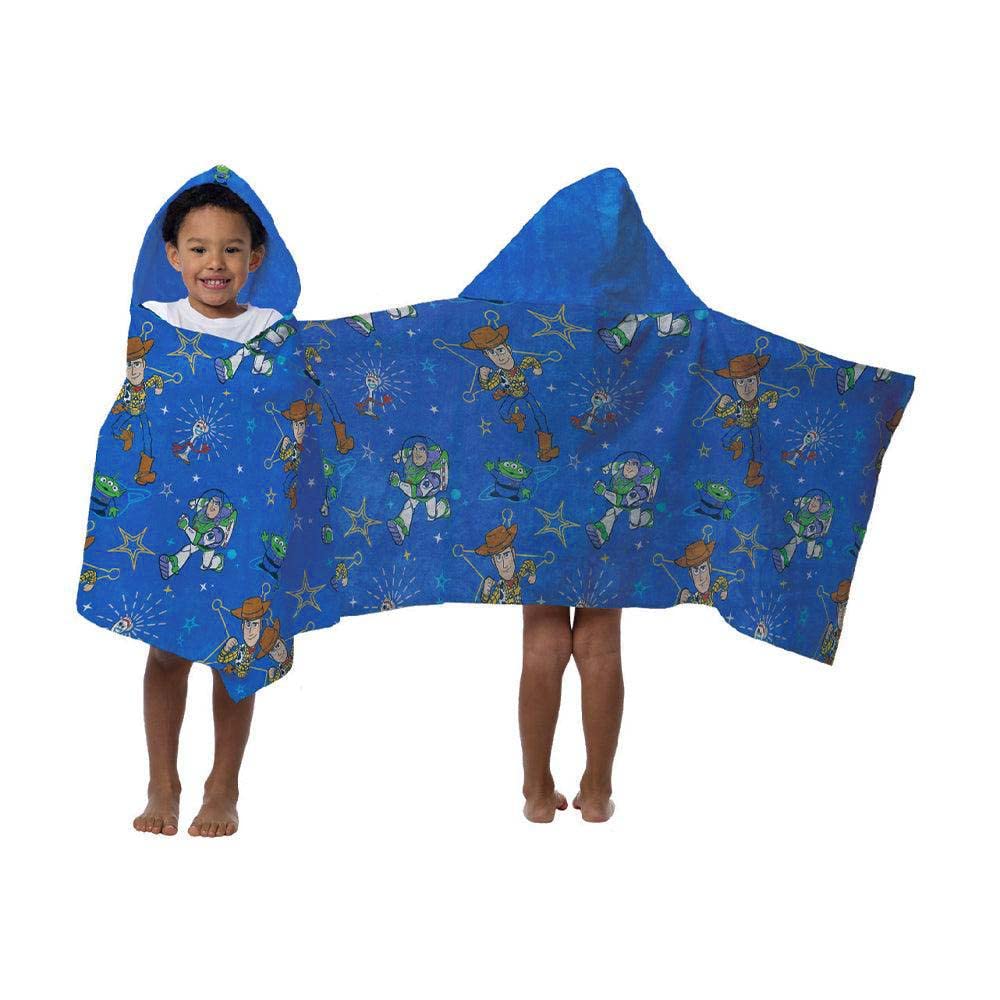 Couvre-lit à capuche Toy Story Disney en flanelle, cadeau anniversaire
