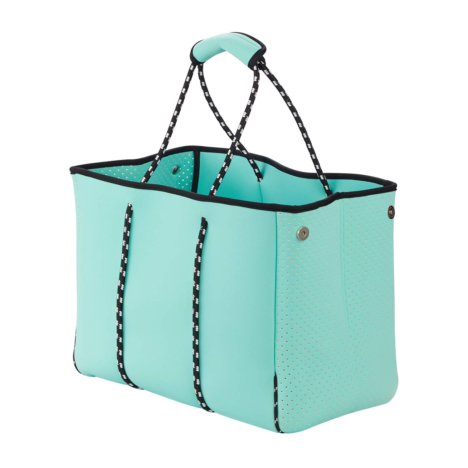 LMYYG Beach bag Multipurpose Neoprene Bag Large Tote Bag Waterproof Shoulder Beach Bag for Travel Beach Gym Swimming