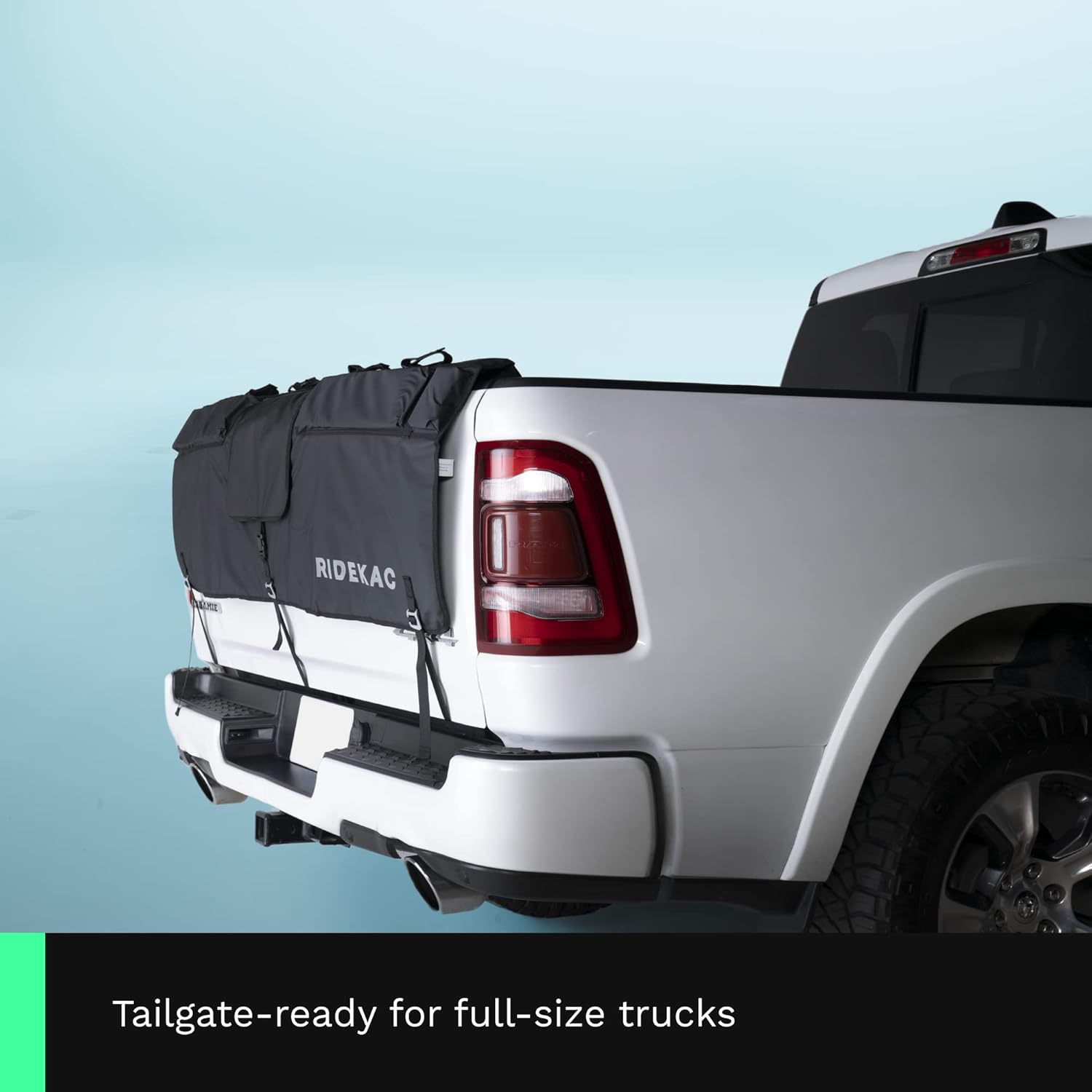 Best Tailgate Bike Pad - Ride KAC Bike Tailgate Pad for Trucks with 2 Storage Pockets