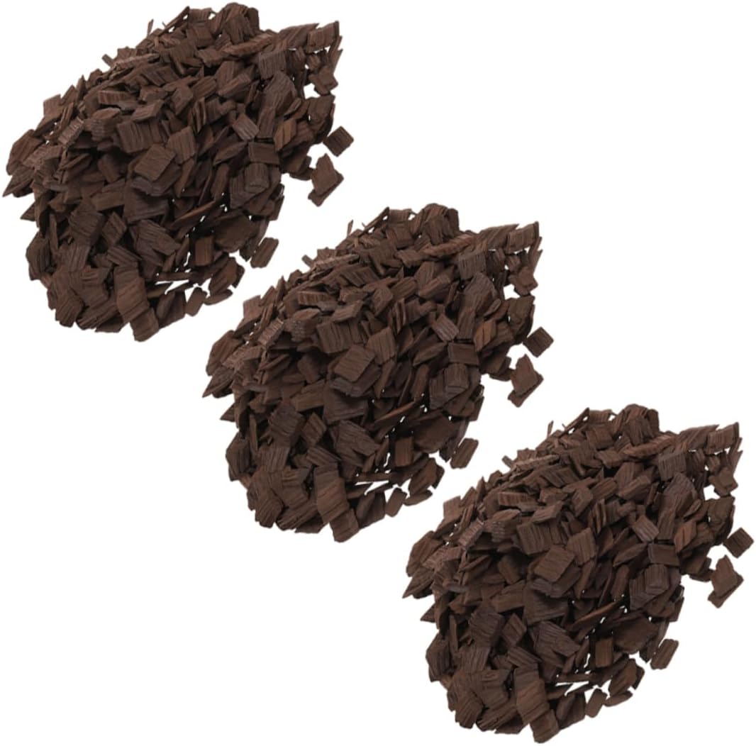 French Heavy Oak Chips for Wine Making and Whiskey Aging for Home Brewing and Professional Winemakers Deep Smoky Flavor Infusion