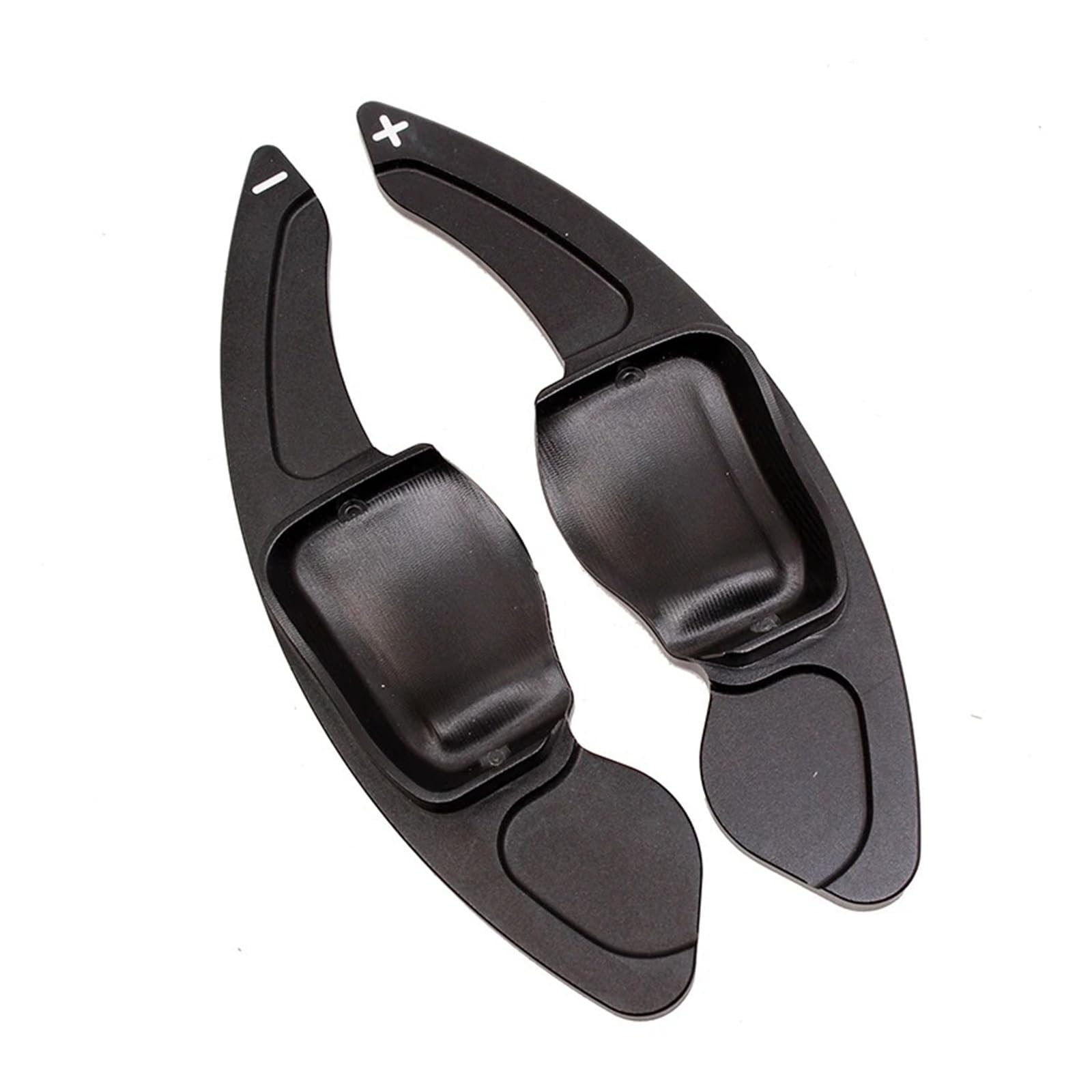 ZHANGZHENGYAO Car Steering Wheel Shifter Paddle for VW for MK6 for GTI for Jetta for MK5 for Passat for B6 B7 CC for Polo for Sharan for Tiguan Steering Wheel Paddle Shift(Black)