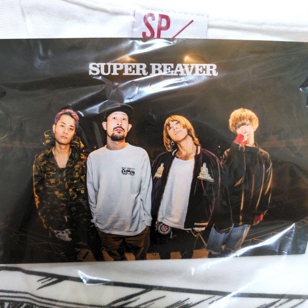 Amazon.co.jp: SUPER BEAVER Tシャツ ポストカード付き スーパー