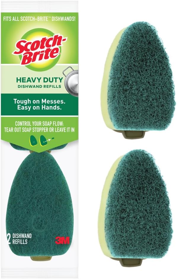 Scotch-Brite Soap Dispensing Dishwand Refill Pack of 2