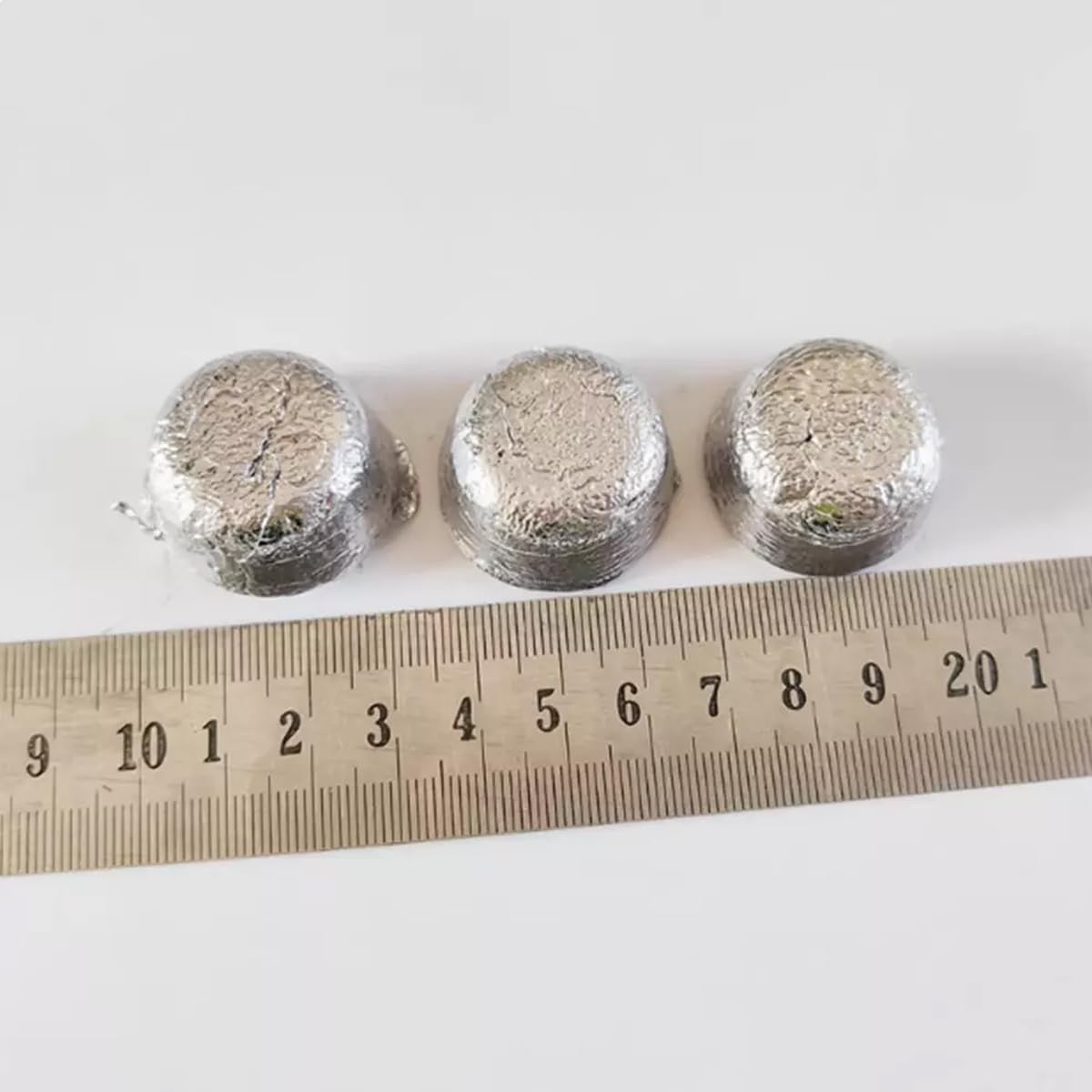 200 Grams Pure Electrolytic Lead Metal Round Ingots, Pb >= 99.99% High Purity for Element Specimen Collection or Laboratory Science Experiments