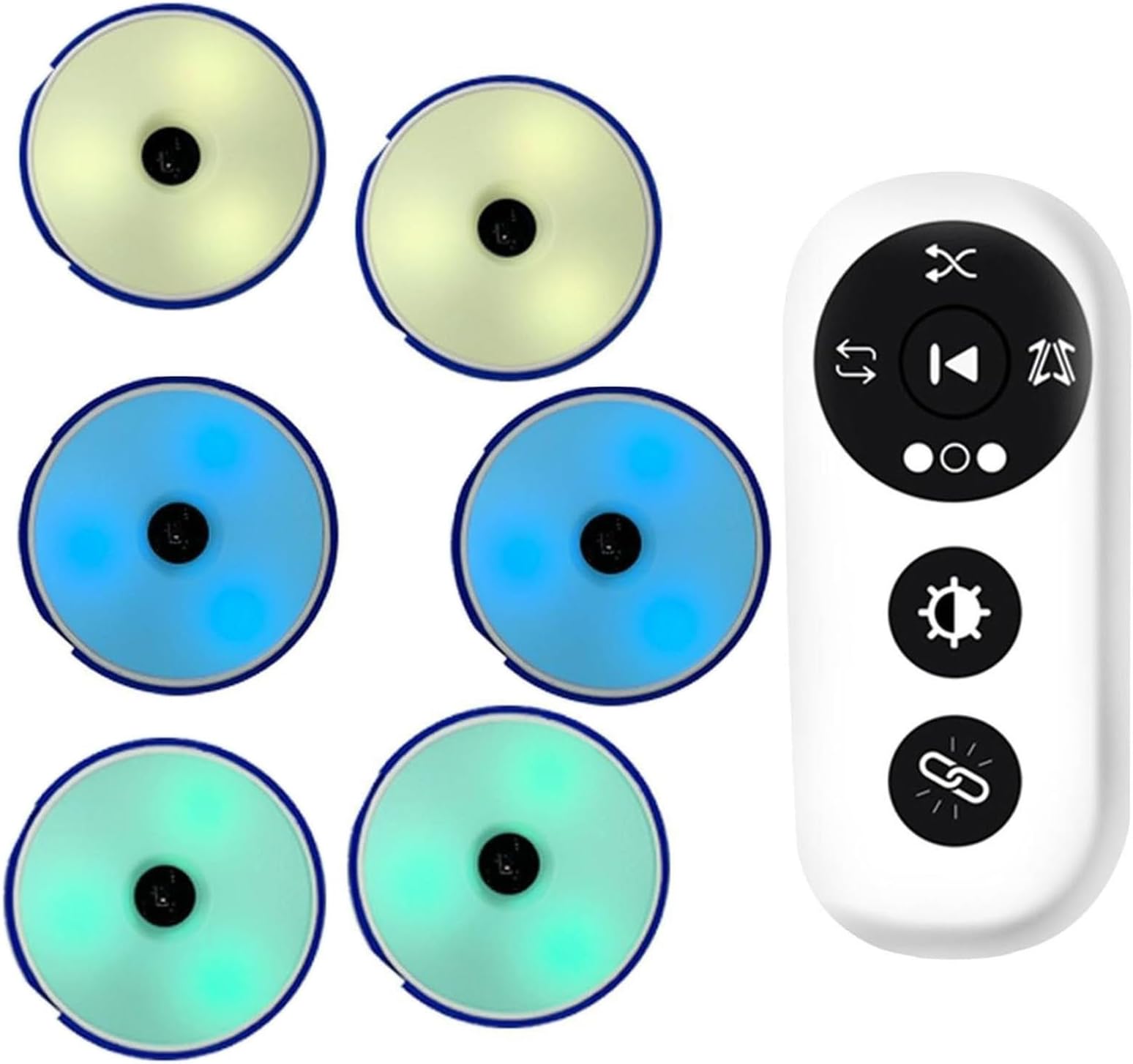 Agility Training Lights,Reaction Training Light,Portable Agile Reaction Speed Training Equipment,Sports Fitness Lights Trainer, Agility and Reaction Time Training Kit for Improve Speed