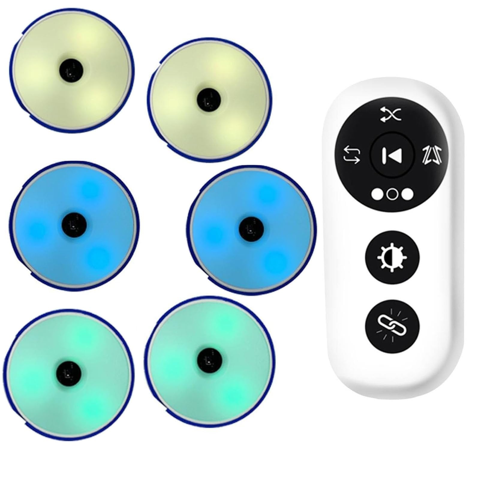 Agility Training Lights,Reaction Training Light,Portable Agile Reaction Speed Training Equipment,Sports Fitness Lights Trainer, Agility and Reaction Time Training Kit for Improve Speed