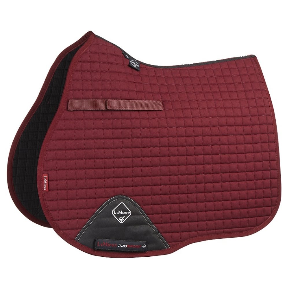 LeMieux General Purpose Cotton Square Saddle Pad - English Saddle Pads for Horses - Equestrian Riding Equipment and Accessories