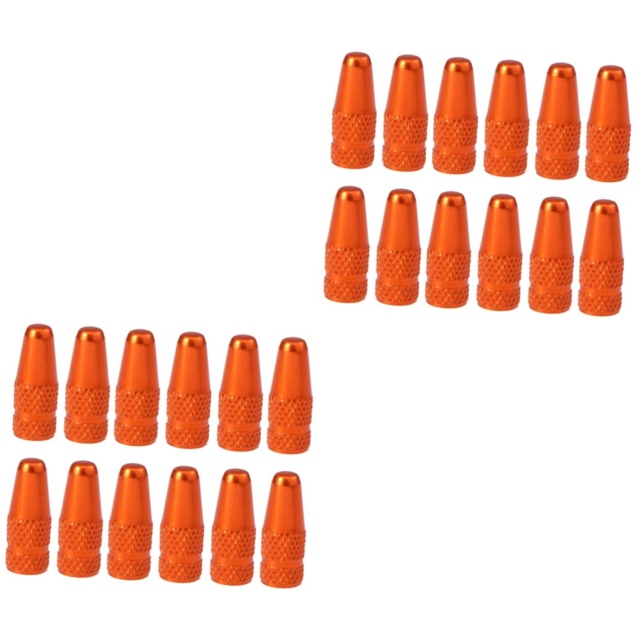 ifundom 2sets Caps for Road Bike Tire Valves Durable Covers Easy to Install Lightweight Design Valve Damage 12pcs*2