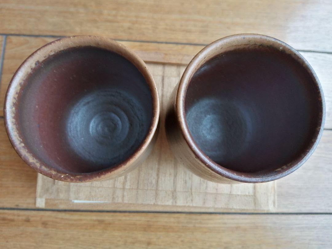 備前焼　湯呑み　2客 Amazon.co.jp: 備前焼 湯呑み2客 : ホーム＆キッチン