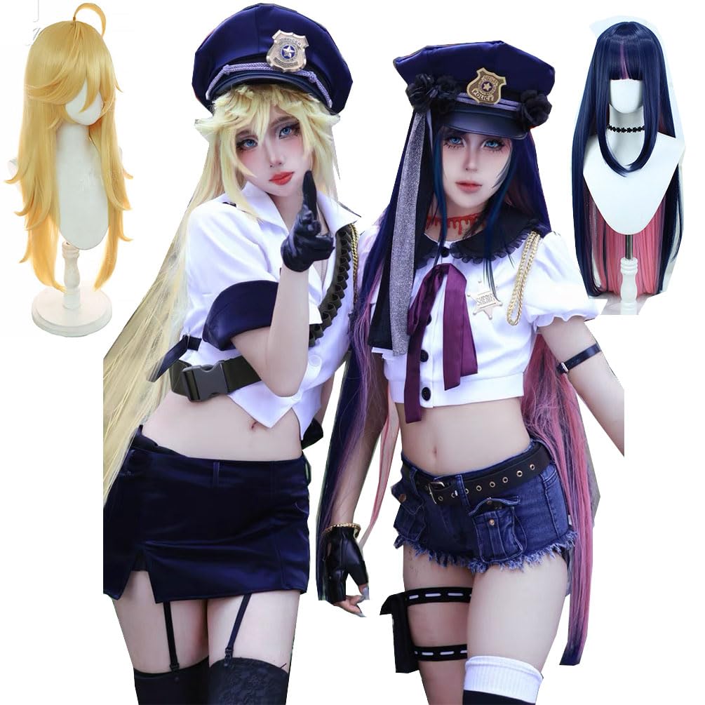 即発送　パンティ&ストッキングwithガーターベルト　コスプレ衣装　ウィッグ付 パンティ&ストッキングwithガーターベルト Panty&Stocking