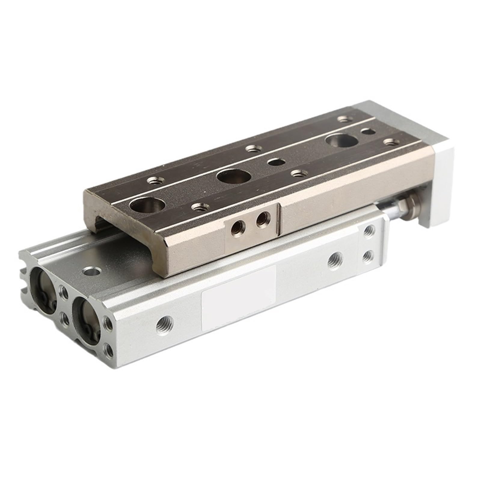 Stół Pneumatyczny Typu SMC Podwójny Siłownik Z Szyną Prętową MXQ6-10 MXQ8-20 MXQ12-30 MXQ16-40 MXQ20-50 MXQ25-75 100 125 Precyzyjna Płynna Praca(150mm,MXQ20)