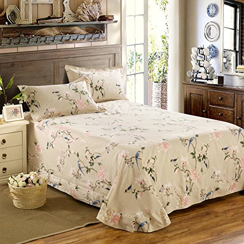 Drap coton 270x245cm pour ne plus manquer de couette la nuit