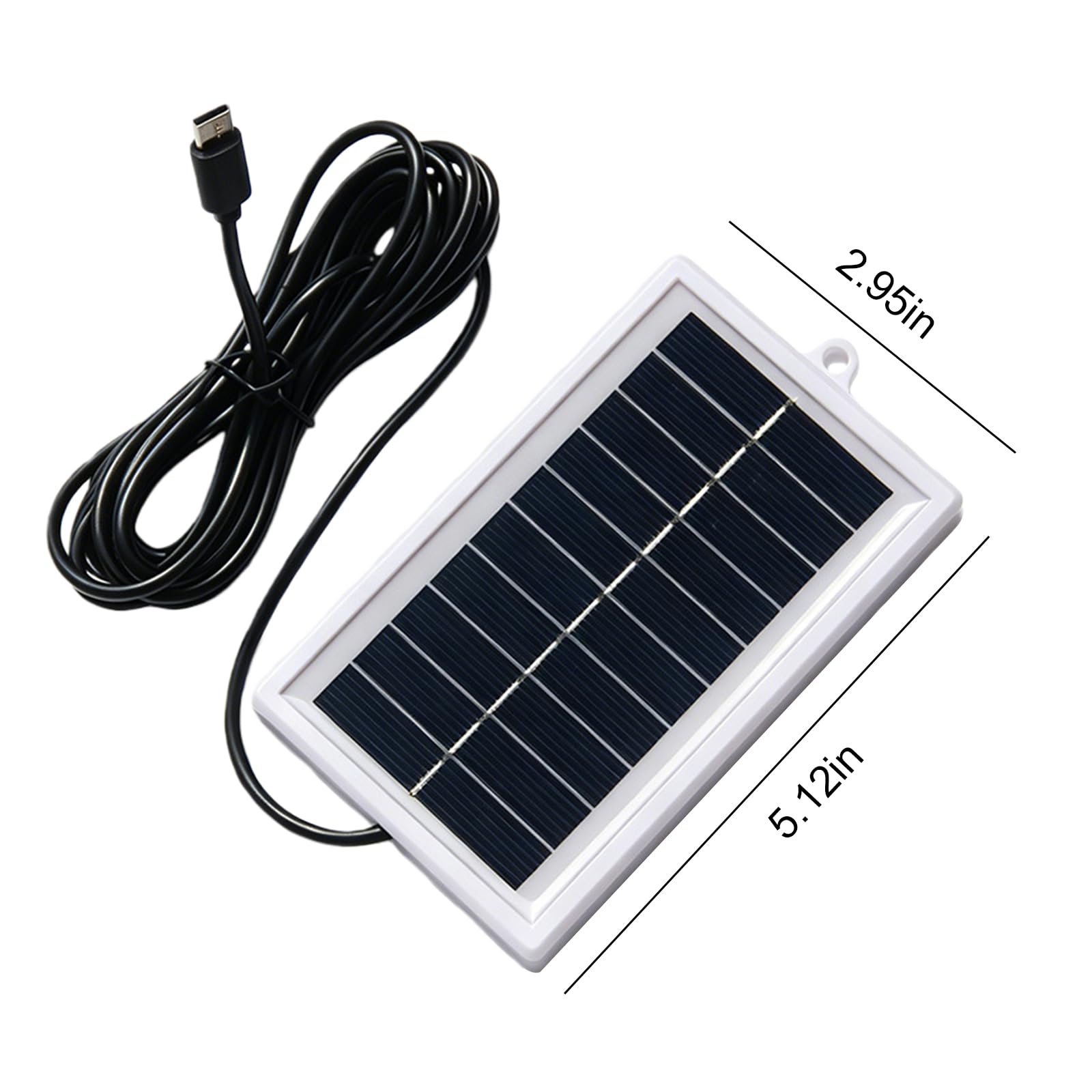 Przenośna ładowarka solarna 1W 5V z wyjściem DC5521 do użytku na zewnątrz | Wysokowydajny monokrystaliczny panel słoneczny do przenośnej ładowarki i zestawów DIY