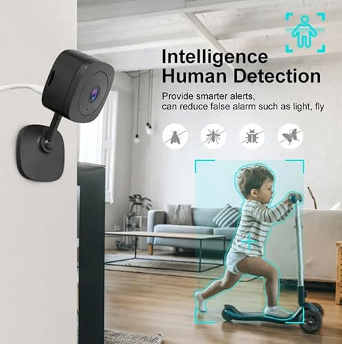 Miniatura 2 de VicoHome CK1 - Cámara de seguridad para interiores, monitor WiFi de 2K para mascotas y bebés con detección de movimiento AI, audio bidireccional,