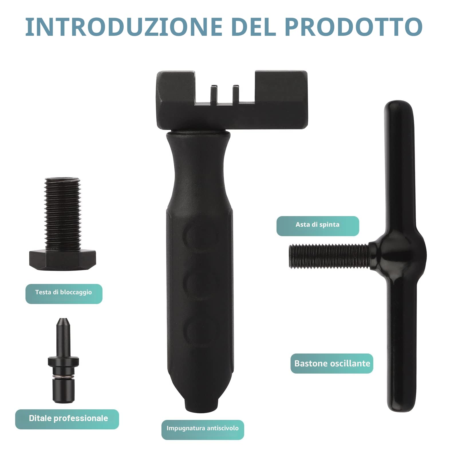 Homord Smagliacatena Bici Universale 5-12 Velocità Attrezzo Catena Bicicletta Rimuovere Installare