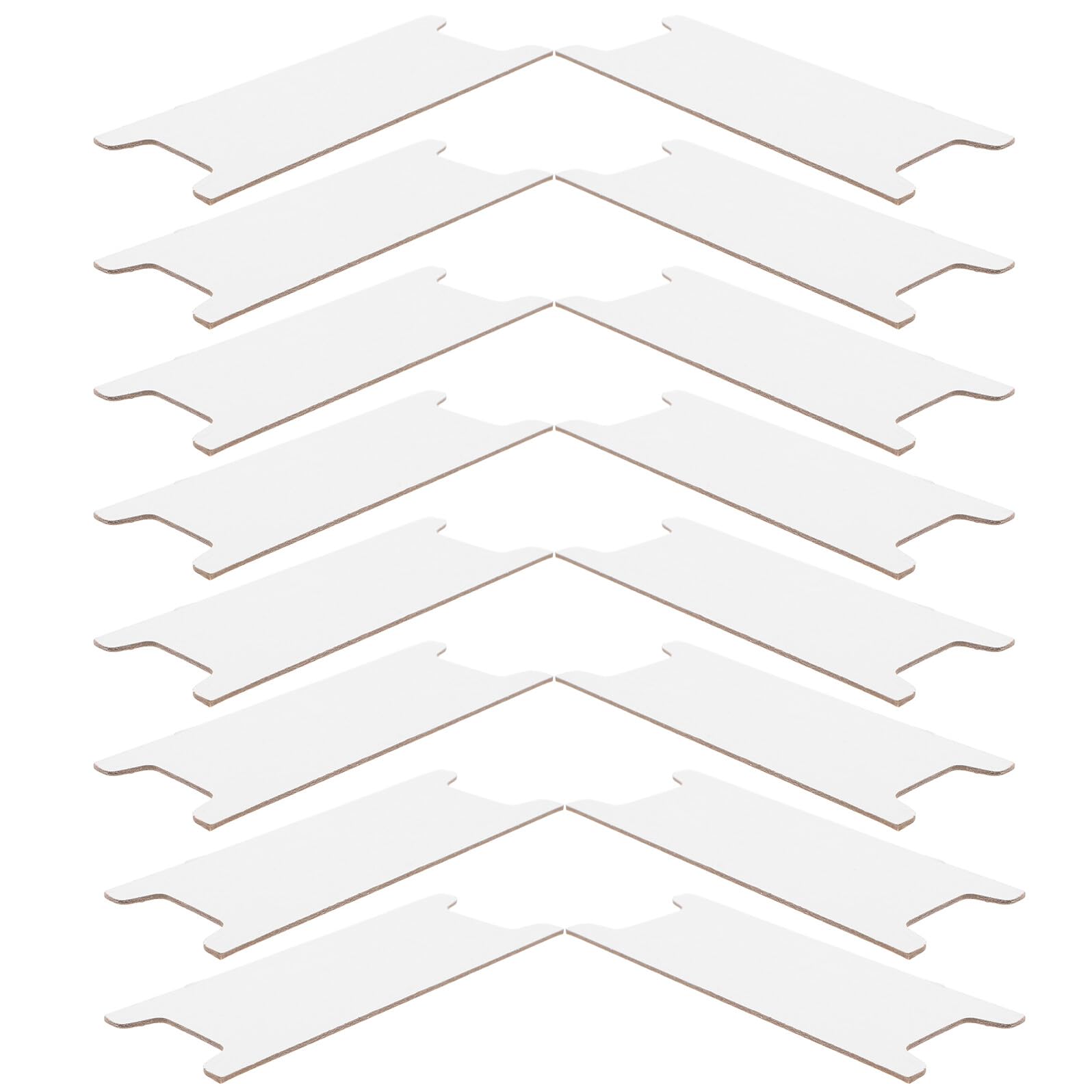 Hemobllo Lot de 100 Cartes de Rangement pour Fils à Broder 45 X 12 CM en Papier Support Bobines Petit Format pour Couture Broderie et Loisirs Créatifs Organisateur de Bobines et