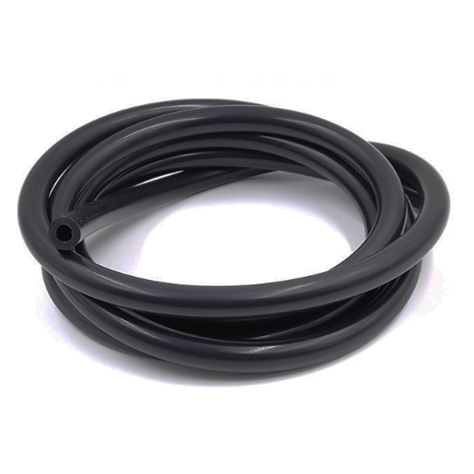 Wąż podciśnieniowy do samochodu, silikonowy wąż próżniowy (średnica wewnętrzna 3 mm, średnica zewnętrzna 7 mm), wąż silikonowy do pomp, powietrza, turbin, armatury próżniowej