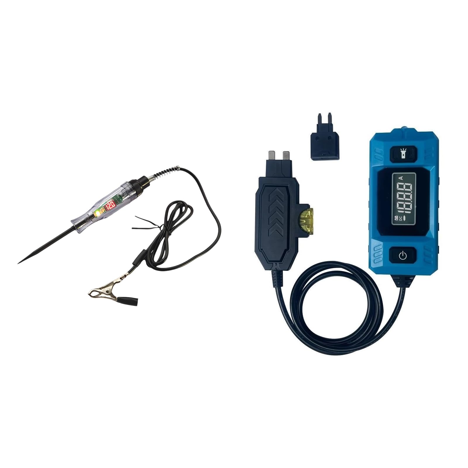 Fromceo Black Electric Pen Automotive Fuses Current Testing Tool Car Leakage Fault Tester With Portable Diagnostic Probe Tests Pen Leakage Fault Tester Testing Tool