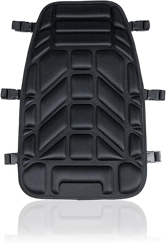 Miniatura 10 de SaferCCTV Cojín de asiento de motocicleta con malla 3D de refrigeración por aire, almohadillas protectoras para el trasero, funda fresca