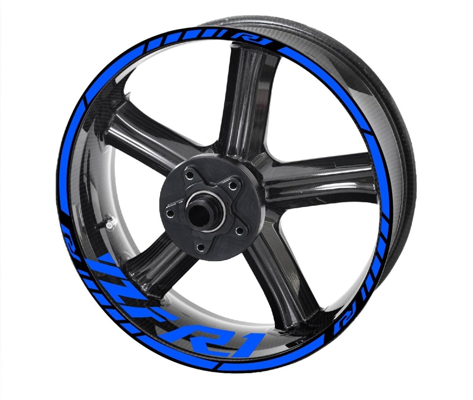 Applique for for R1 Wheel Sticker Rim Stickers for YZF R1 Set(A5)