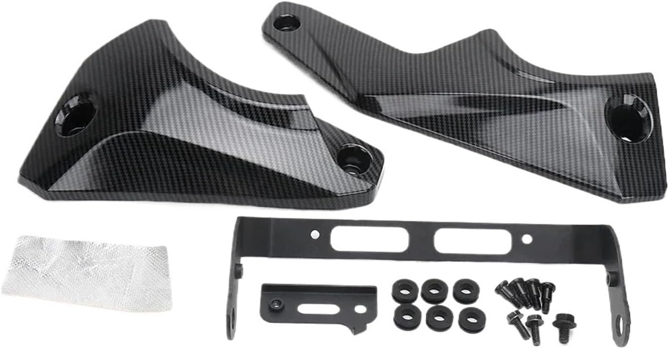 Compatible with GSX-8S GSX 8S GSX8S 2022-2024 Motorcycle Frame Engine Lower Spoiler Body Fairing Side Protector Guard Chassis Shield(Black)